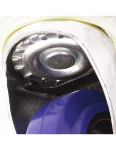 ROADINGER Swivel Castor 100mm blue...