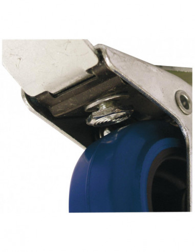 ROADINGER Swivel Castor 100mm blue...