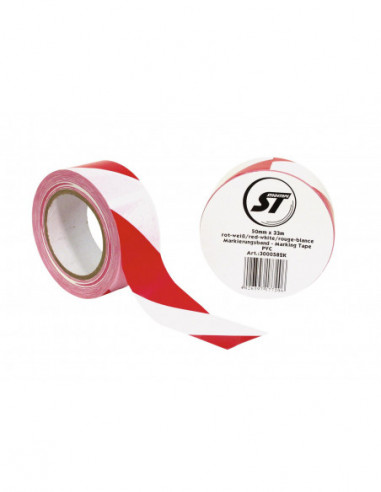 ACCESSORY Marking Tape PVC red/white