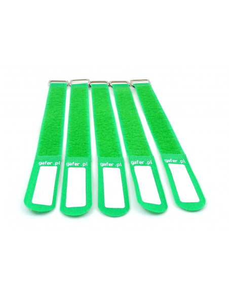 GAFER.PL Tie Straps 25x550mm 5 pieces green