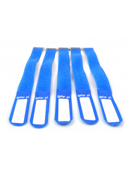 GAFER.PL Tie Straps 25x550mm 5 pieces blue