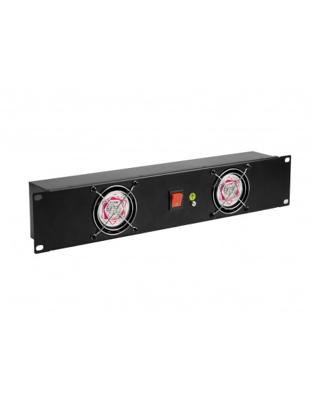 OMNITRONIC Front Panel Z-19 with 2 Fans wired 2U