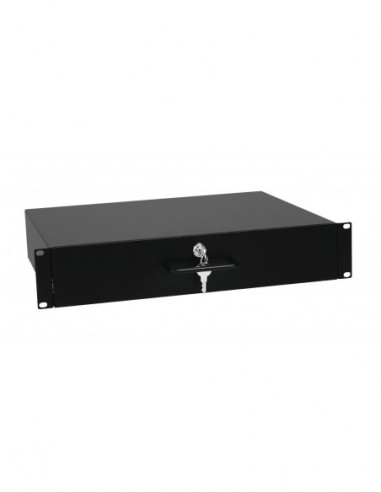 OMNITRONIC Rack Drawer with Lock 2U