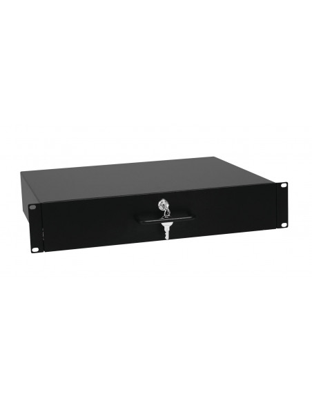 OMNITRONIC Rack Drawer with Lock 2U