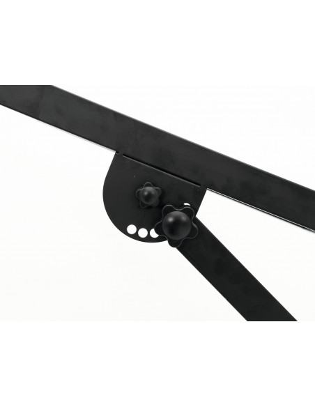 OMNITRONIC Rack Stand 12U/10U adjustable on Wheels