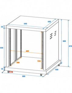ROADINGER Steel Rack SR-19,... 2
