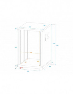 ROADINGER Steel Rack SR-19,... 2