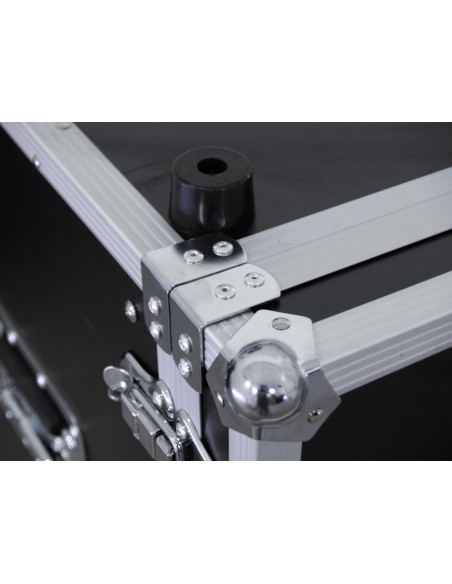 ROADINGER Effect Rack CO DD, 10U, 38cm deep, black